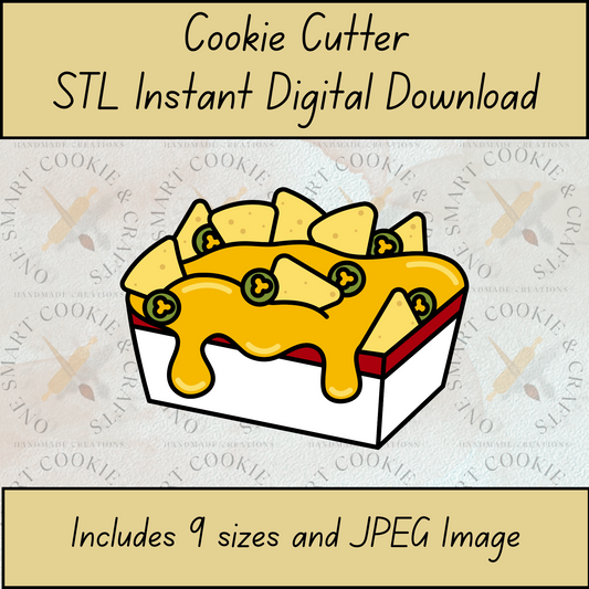Nachos Cookie Cutter STL File