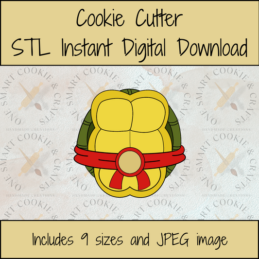 Turtle Cookie Cutter STL File