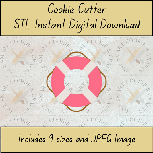 Lifesaver Cookie Cutter STL File
