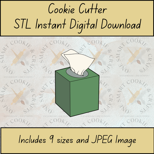Tissues Cookie Cutter STL File