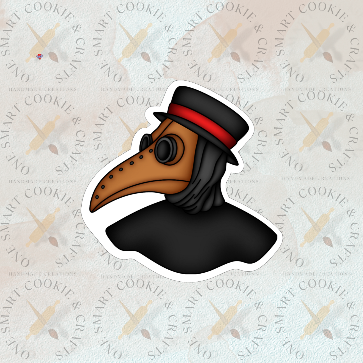 Death Mask Cookie Cutter