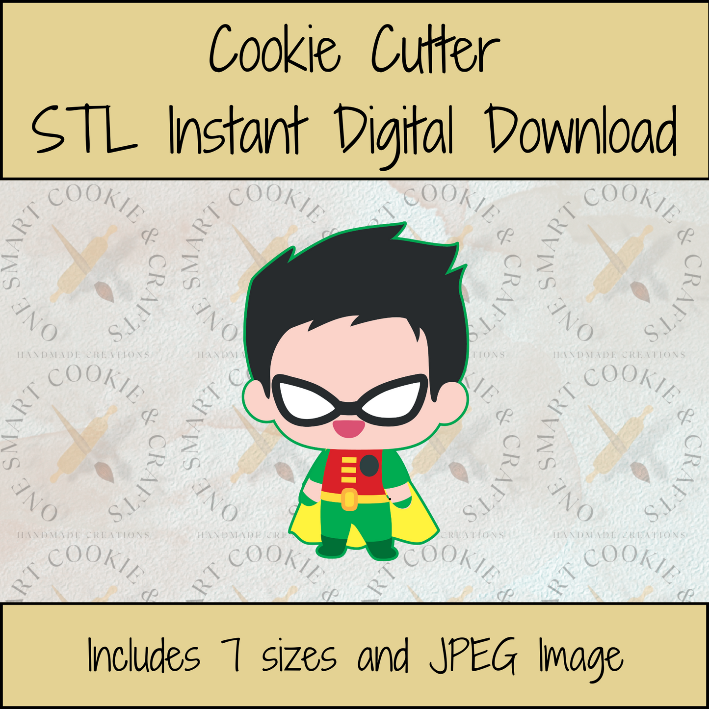 Sidekick Cookie Cutter STL File