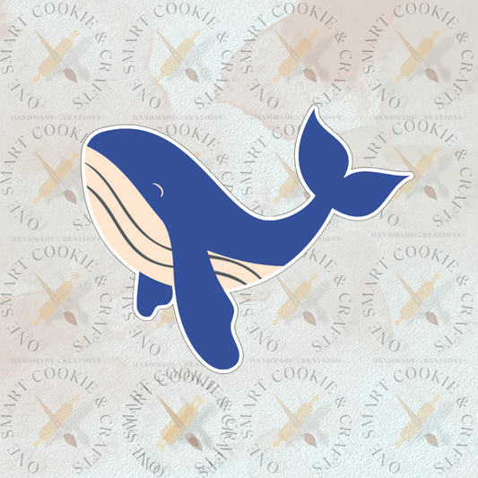 Cortador de galletas de ballena