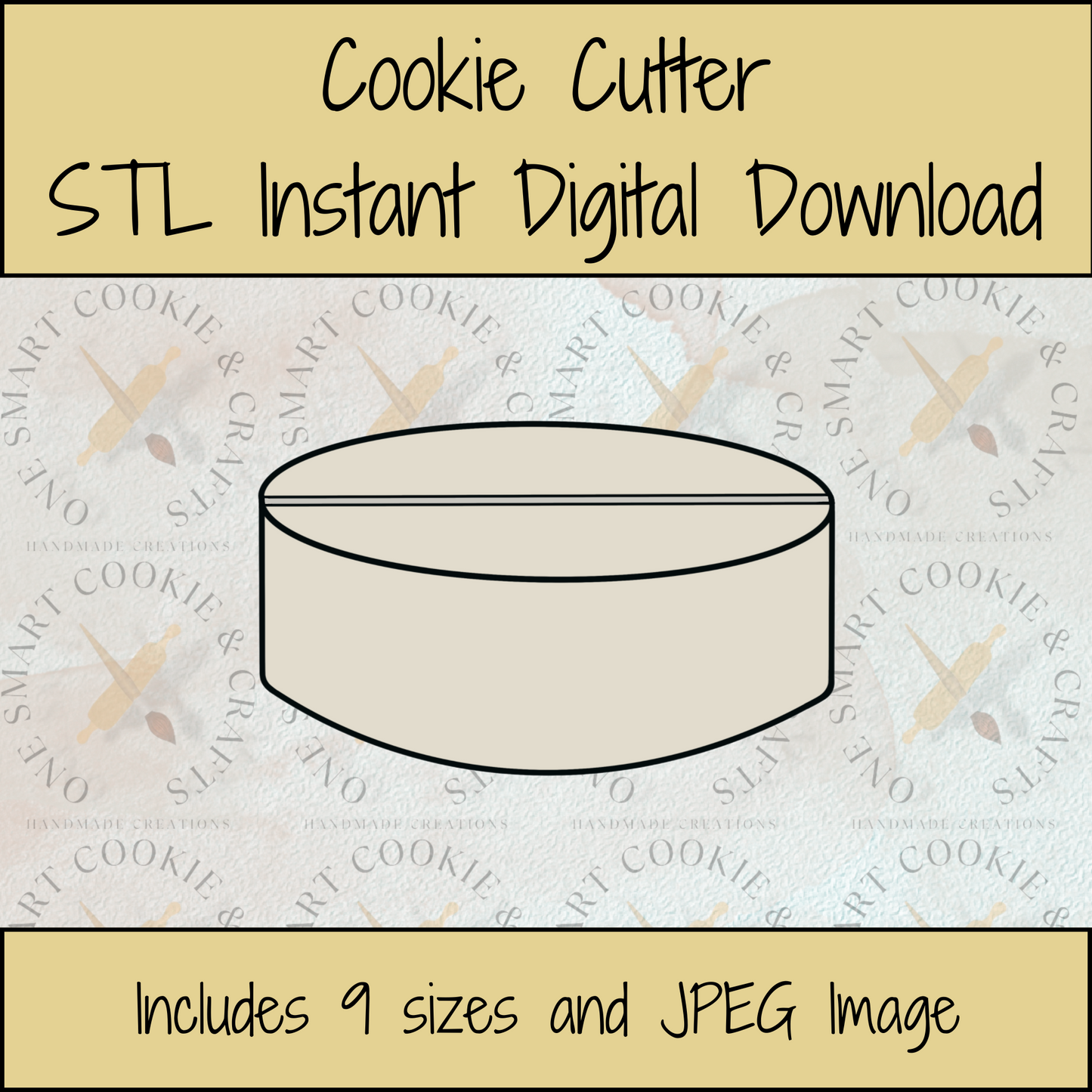 Pill Cookie Cutter STL File