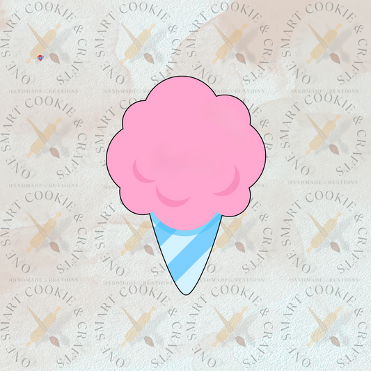 Cotton Candy Cookie Cutter