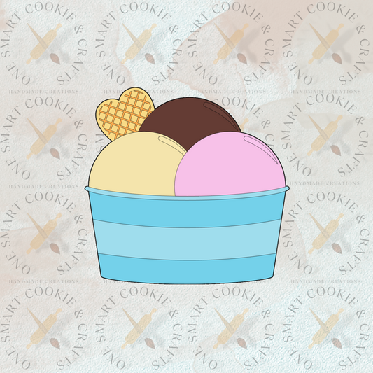 Ice Cream Cookie Cutter