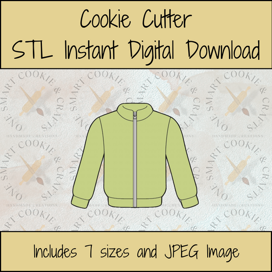 Jacket Cookie Cutter STL File