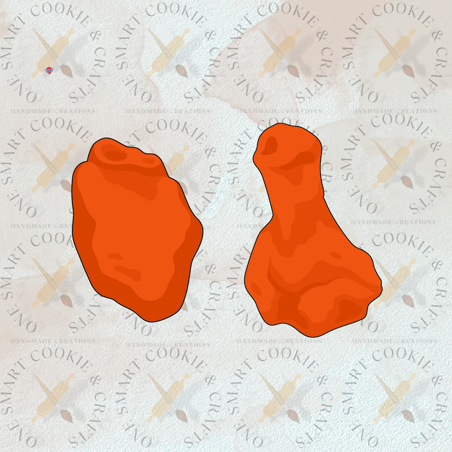 Cortador de galletas de papas fritas