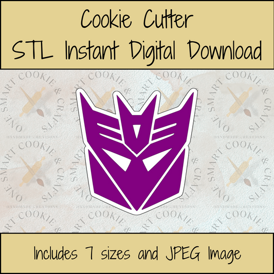 Robot Cookie Cutter STL File