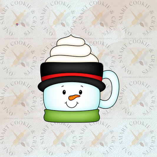 Cortador de galletas de copa de Papá Noel