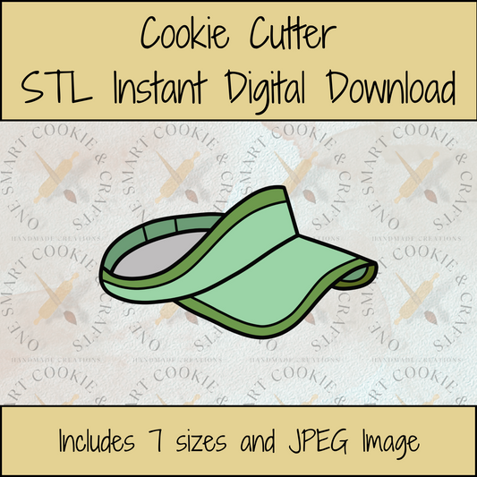 Visor Cookie Cutter STL File