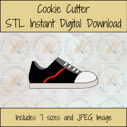 Shoe Cookie Cutter STL File