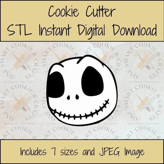 Jack Cookie Cutter STL File