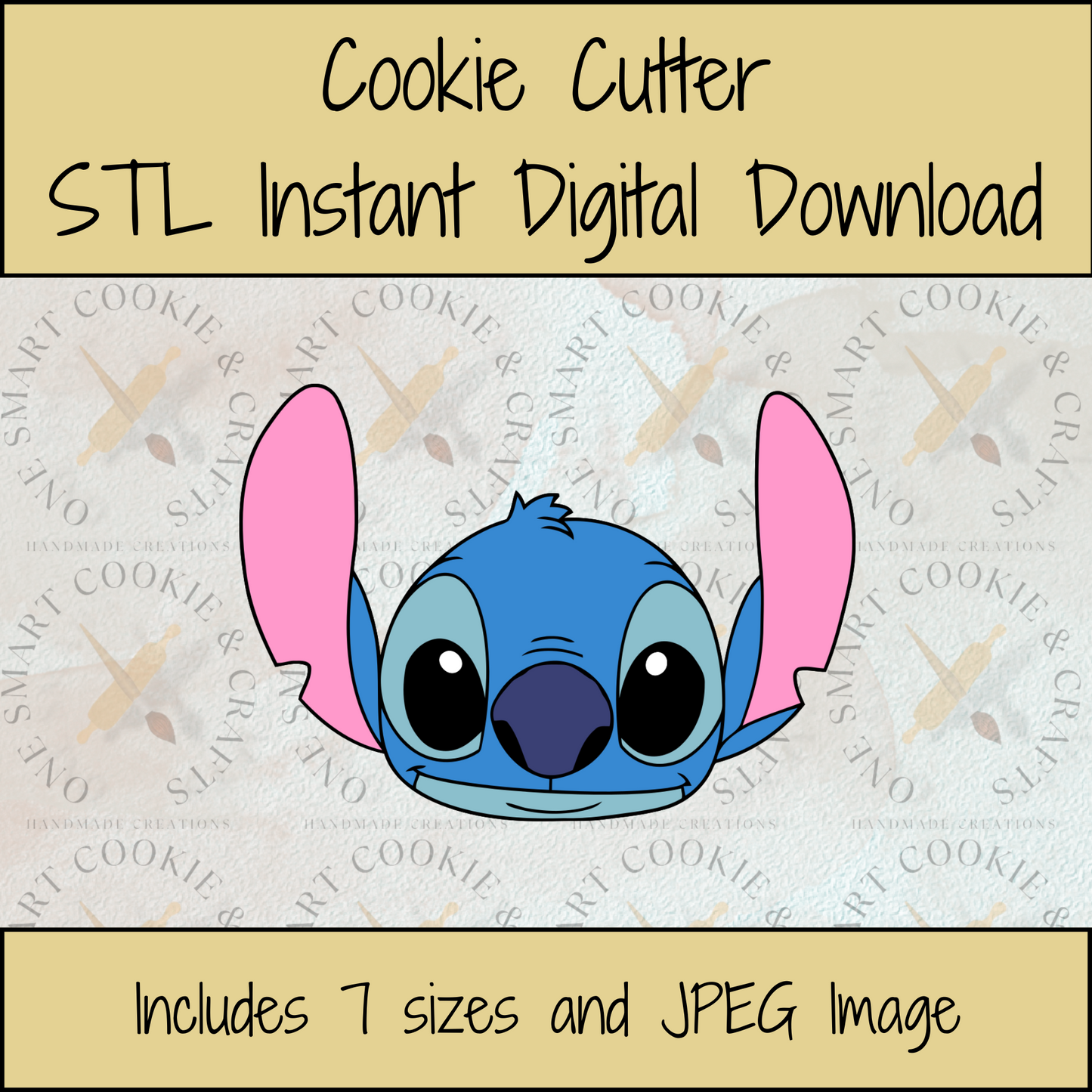 Alien Cookie Cutter STL File