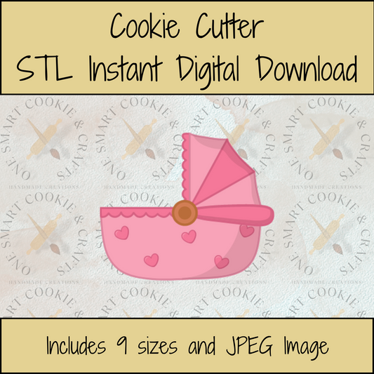 Crib Cookie Cutter STL File