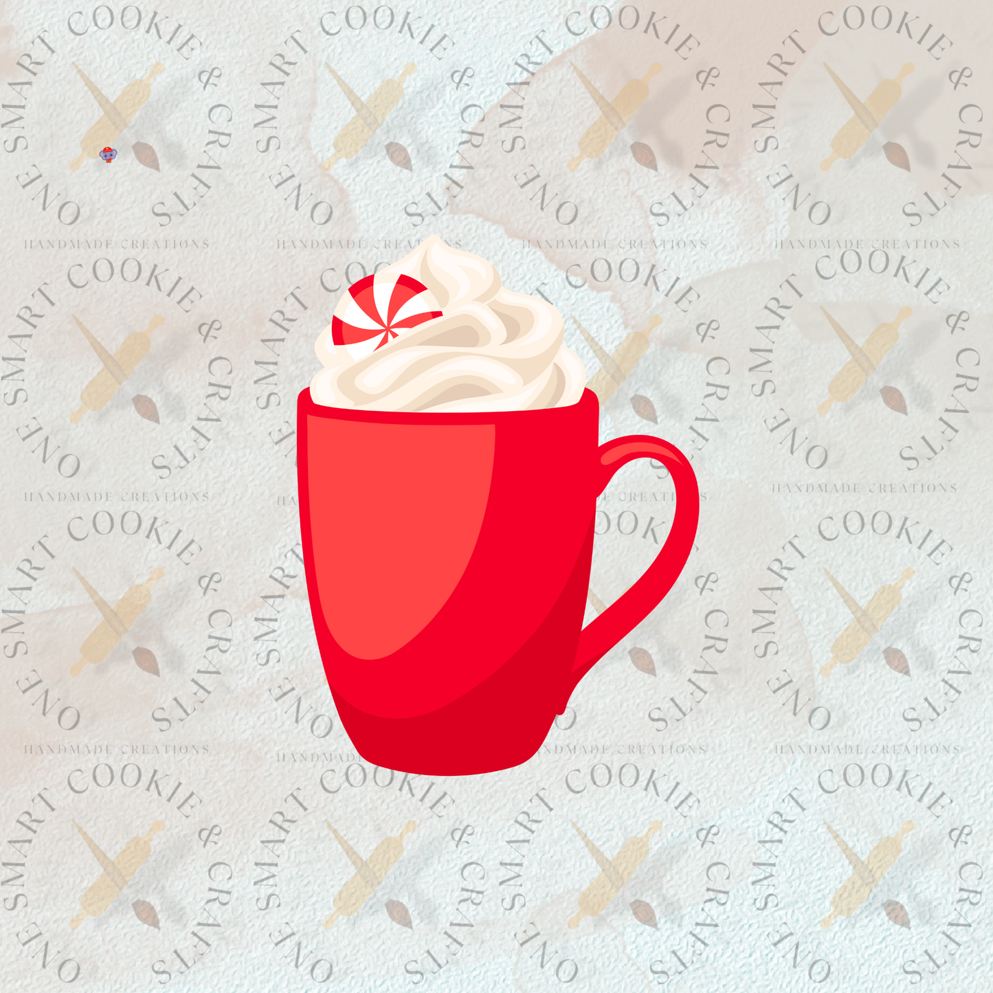 Whipped Coffee Cup Cookie Cutter