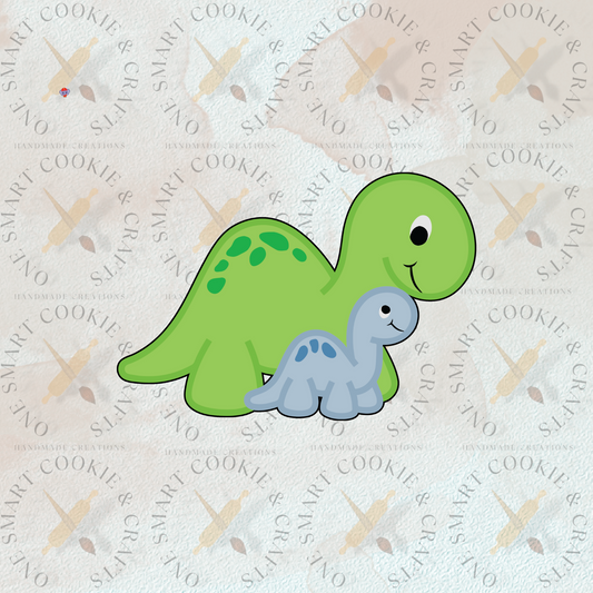 Cortador de galletas de dinosaurio
