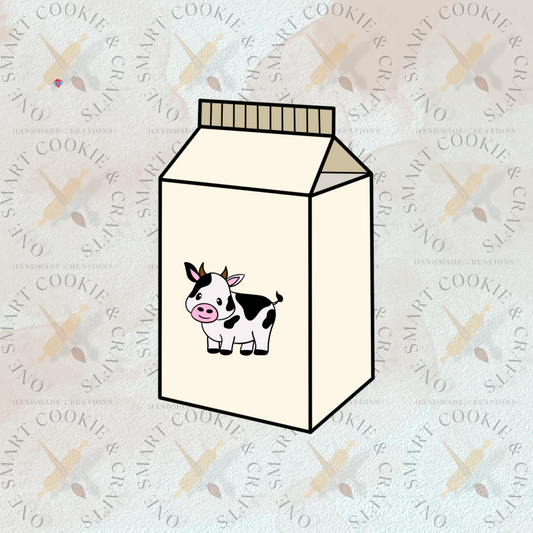 Milk Carton Cookie Cutter