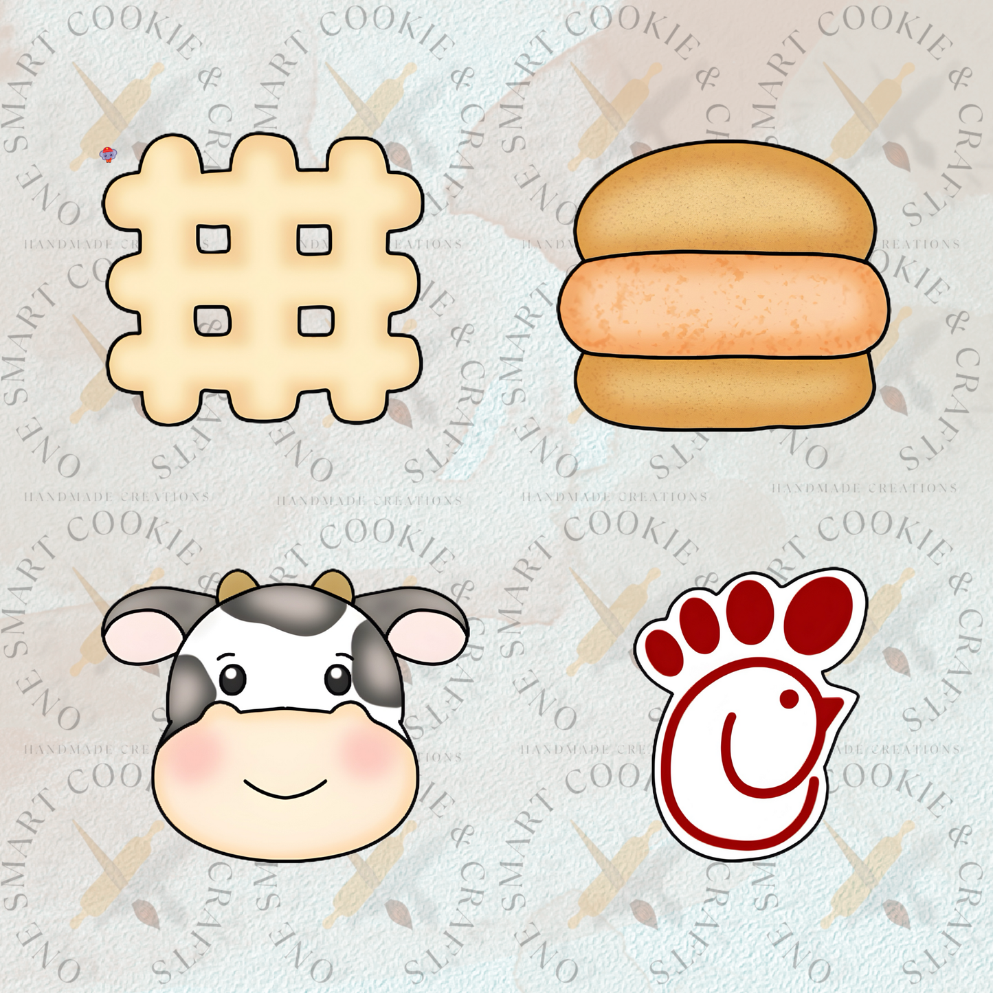 Chicken Meal Cookie Cutter