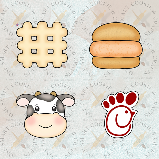 Chicken Meal Cookie Cutter
