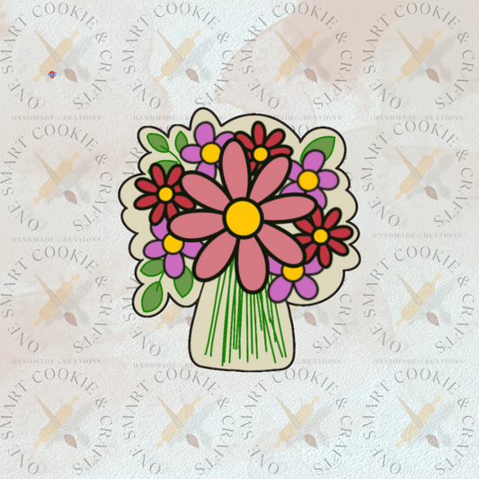 Cortador de galletas florales