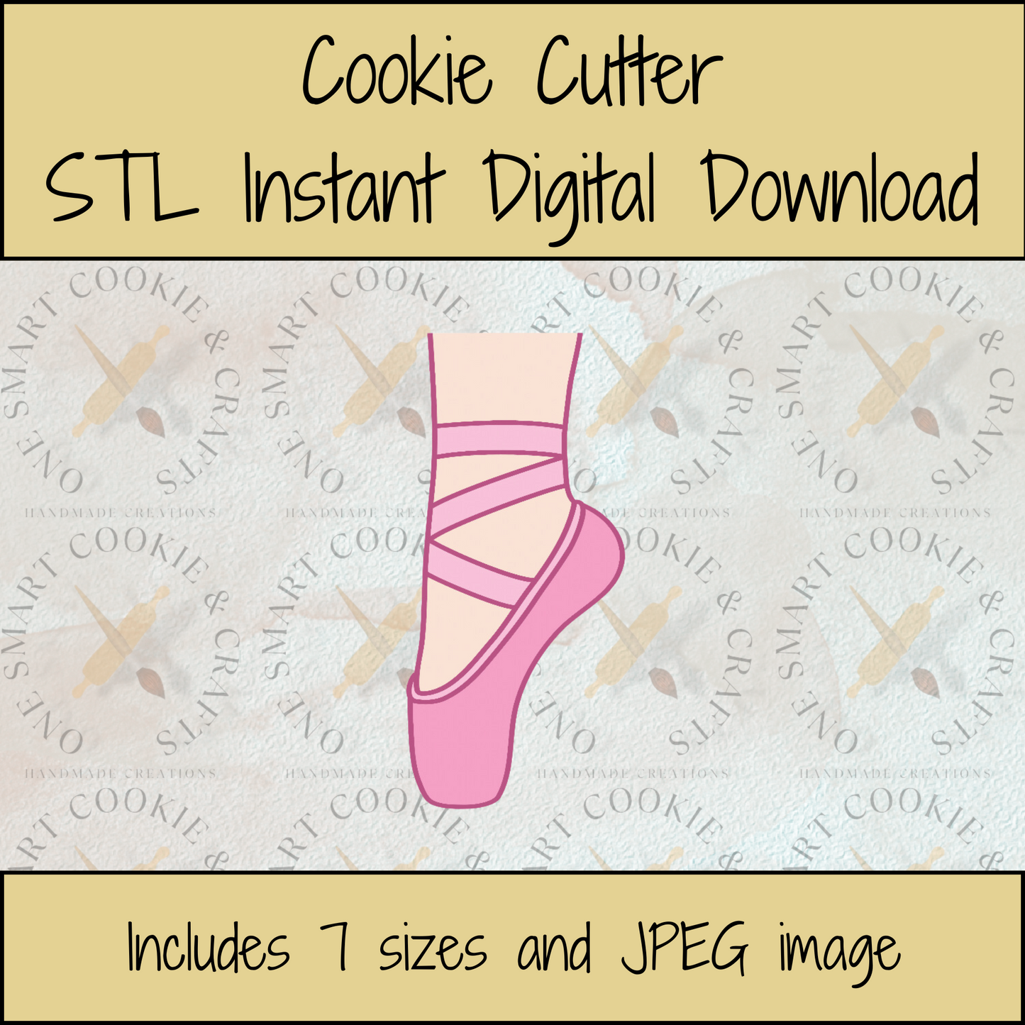 Ballerina Cookie Cutter STL File