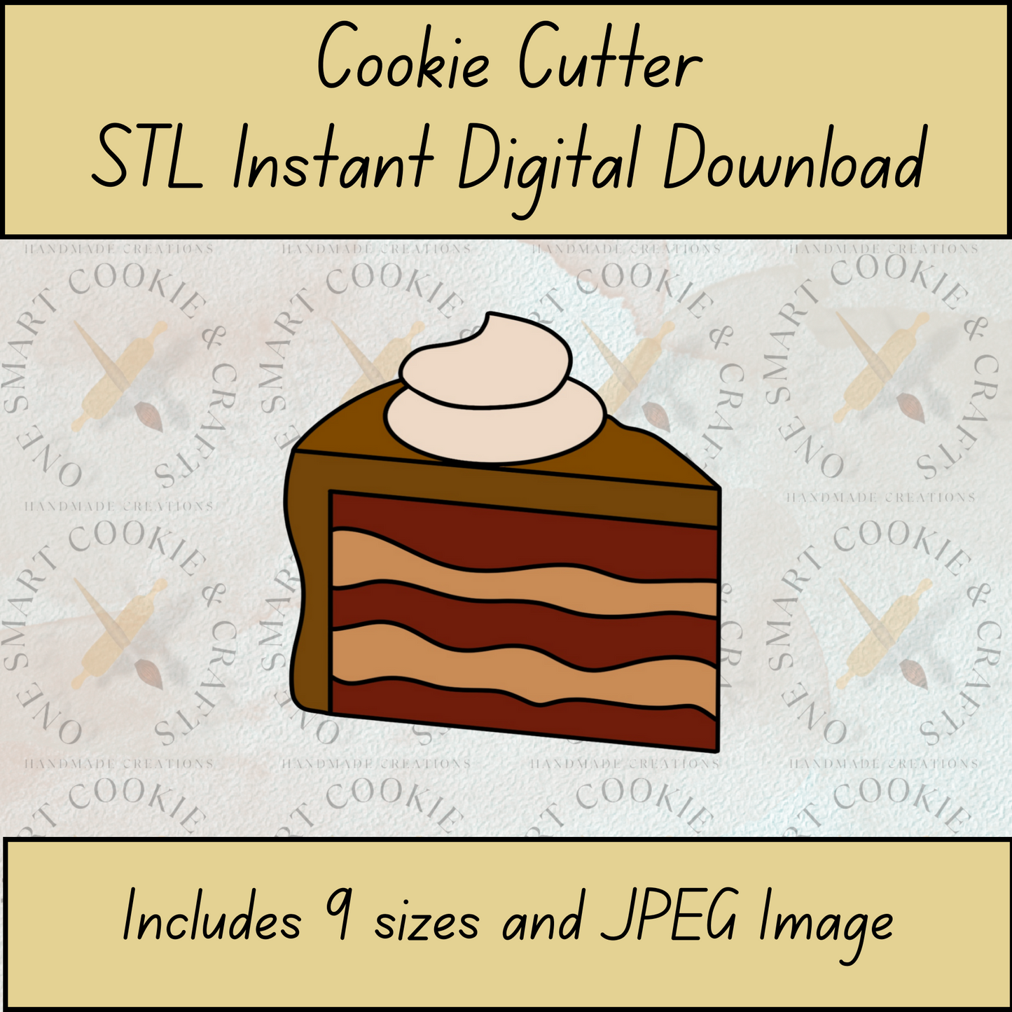 Cortador de galletas de pastel de niveles