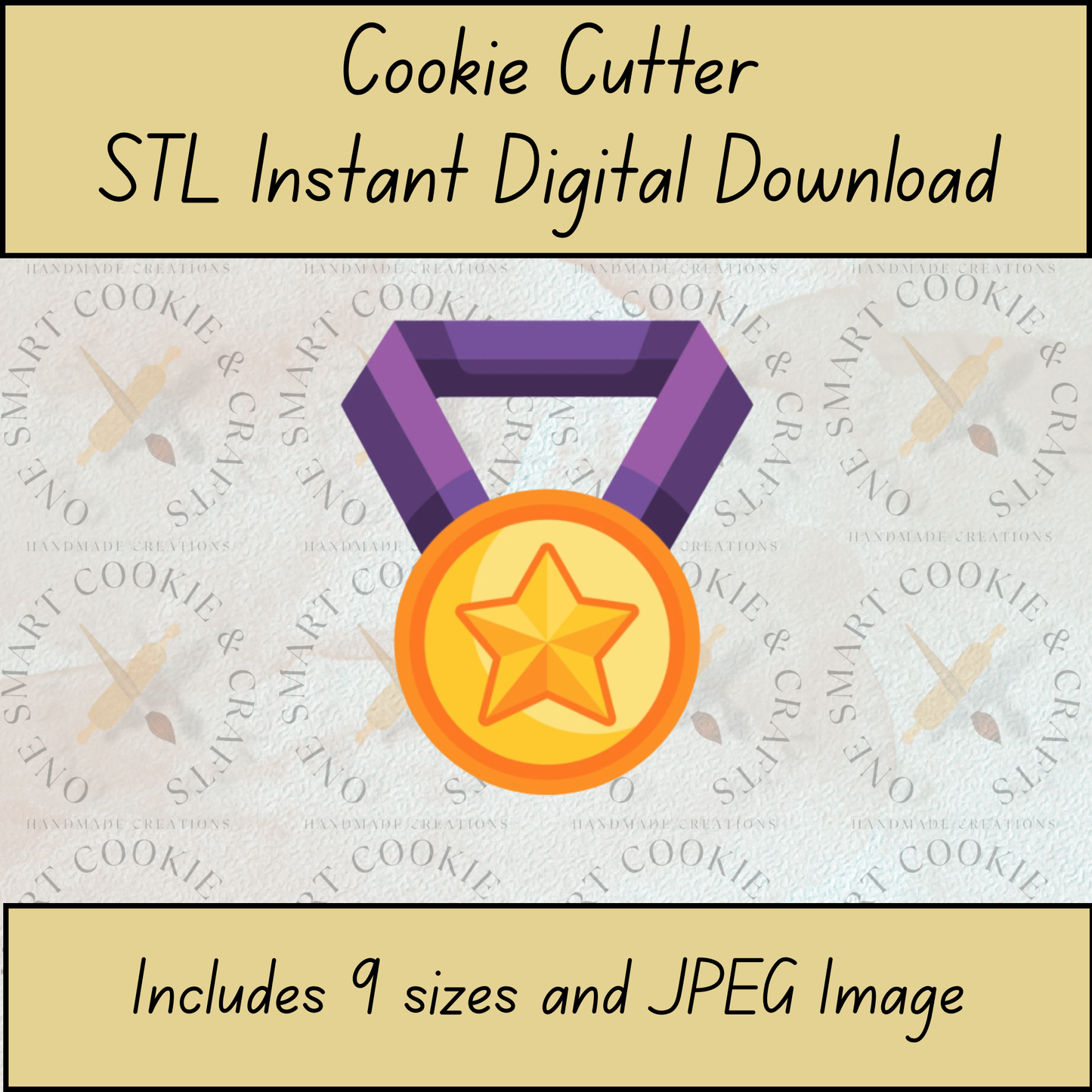 Award Cookie Cutter STL File
