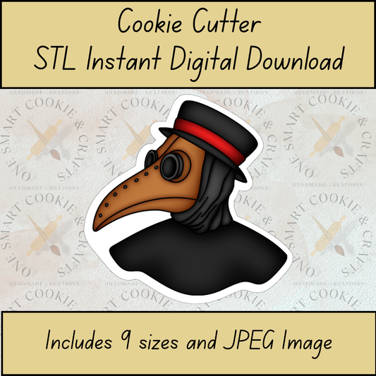 Death Mask Cookie Cutter STL File