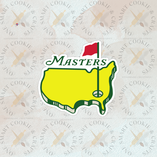Golf Tournament Cookie Cutter
