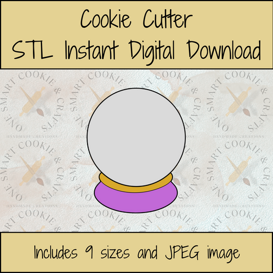 Magic Ball Cookie Cutter STL File