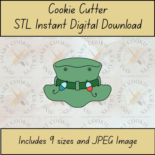 Fisherman Hat Cookie Cutter STL File