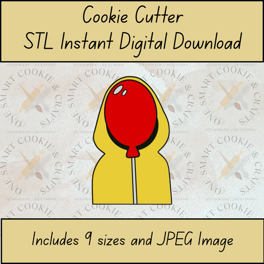 Spooky Kid Cookie Cutter STL File