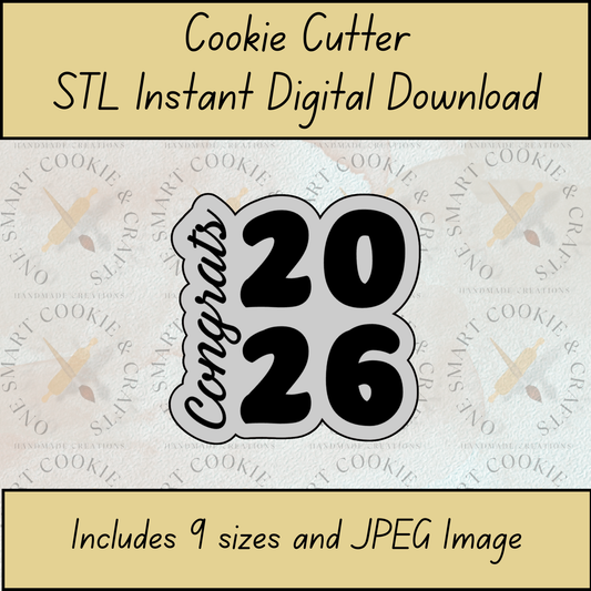 Cortador de galletas de graduación