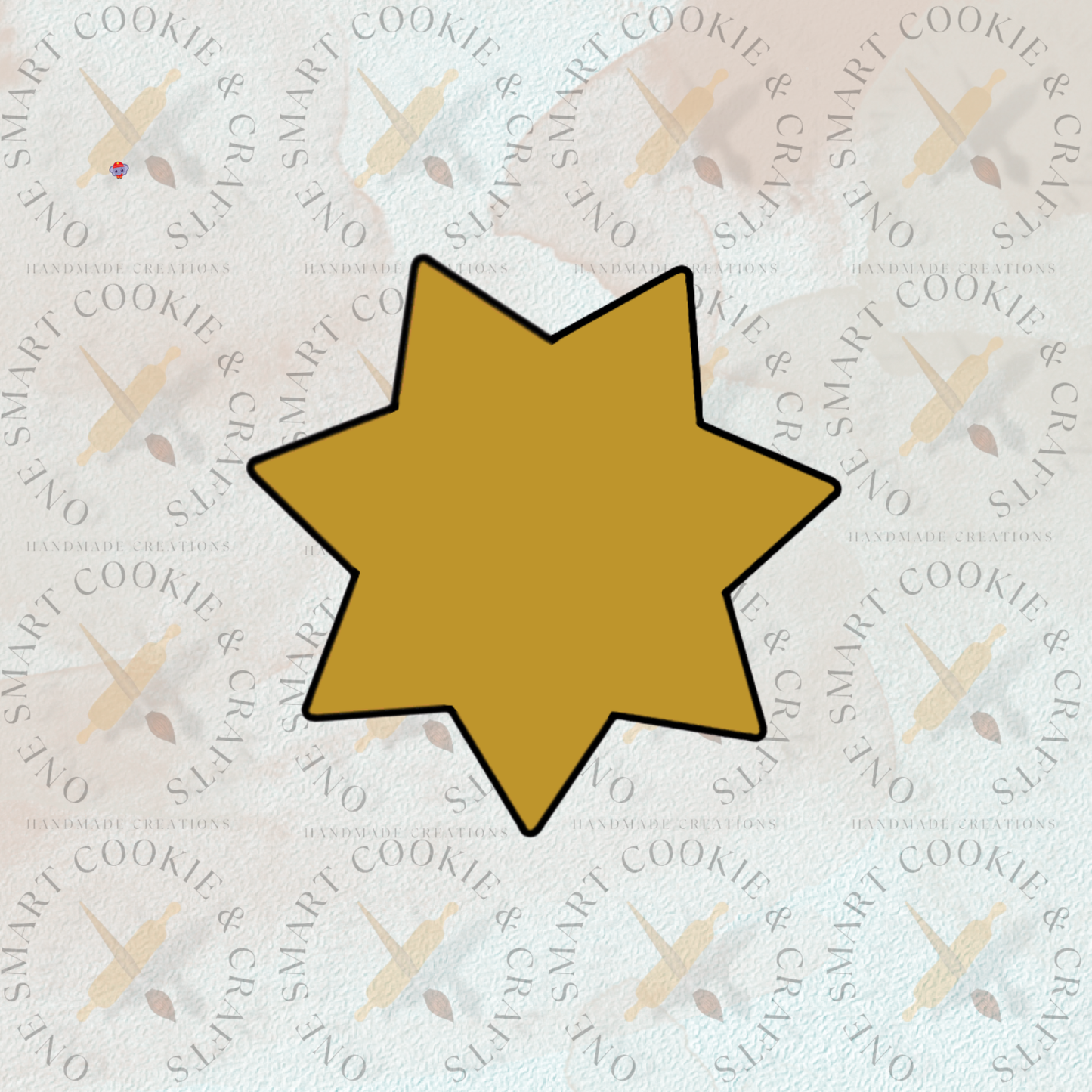 Star Badge Cookie Cutter