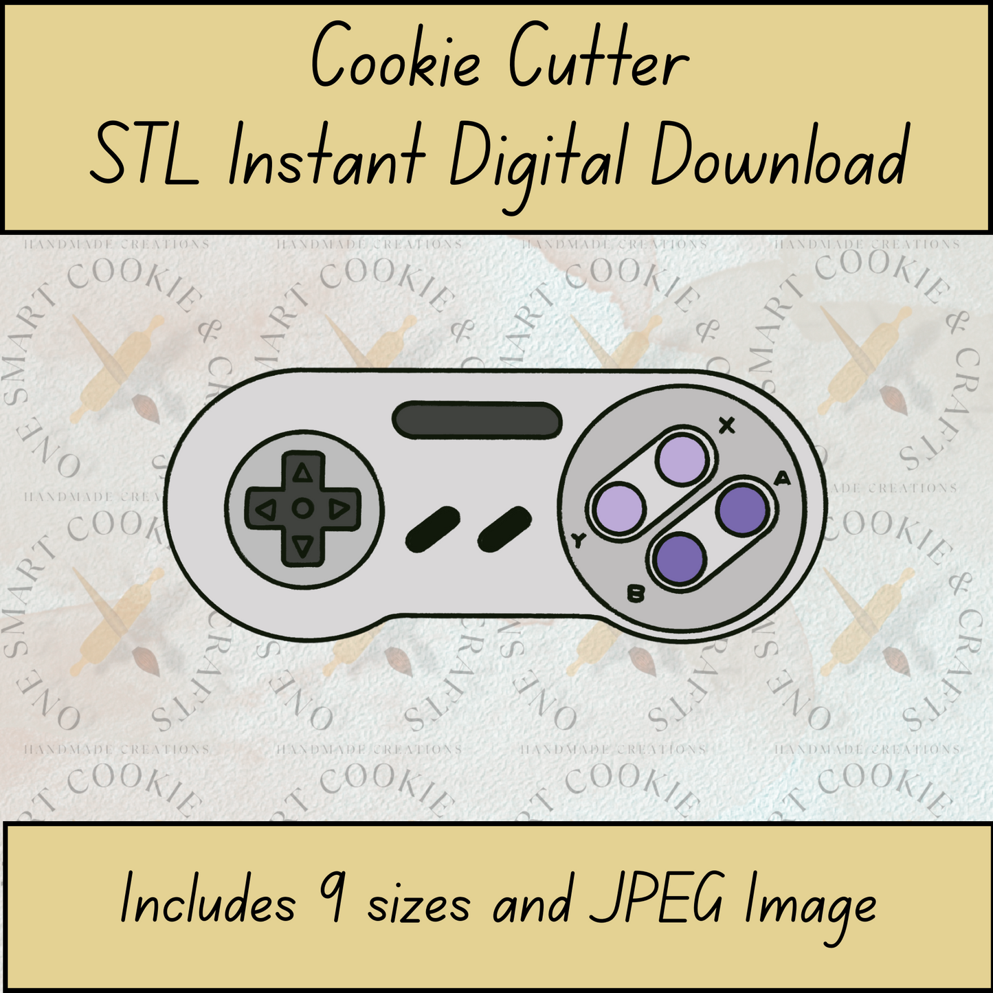 Cortador de galletas de videojuegos