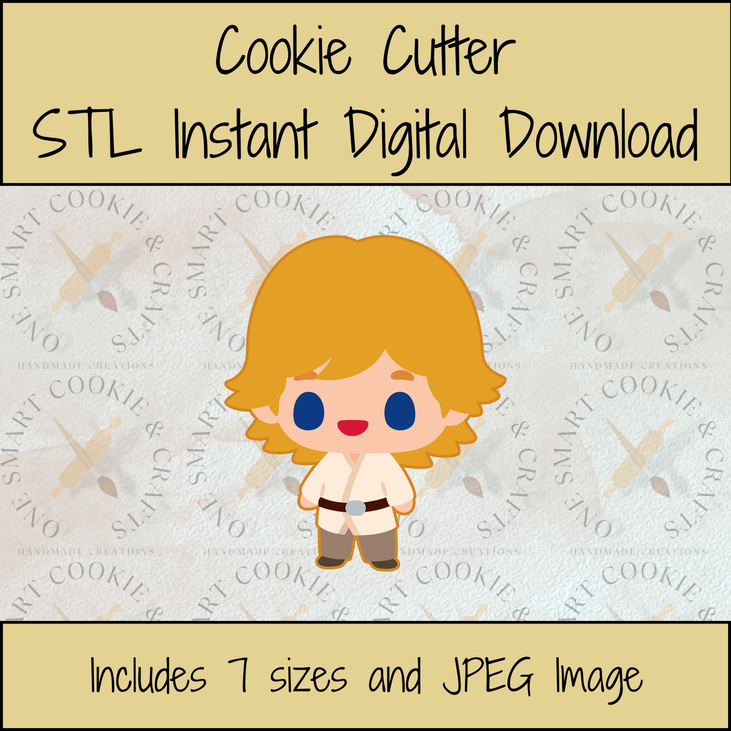 Space Hero Cookie Cutter STL File