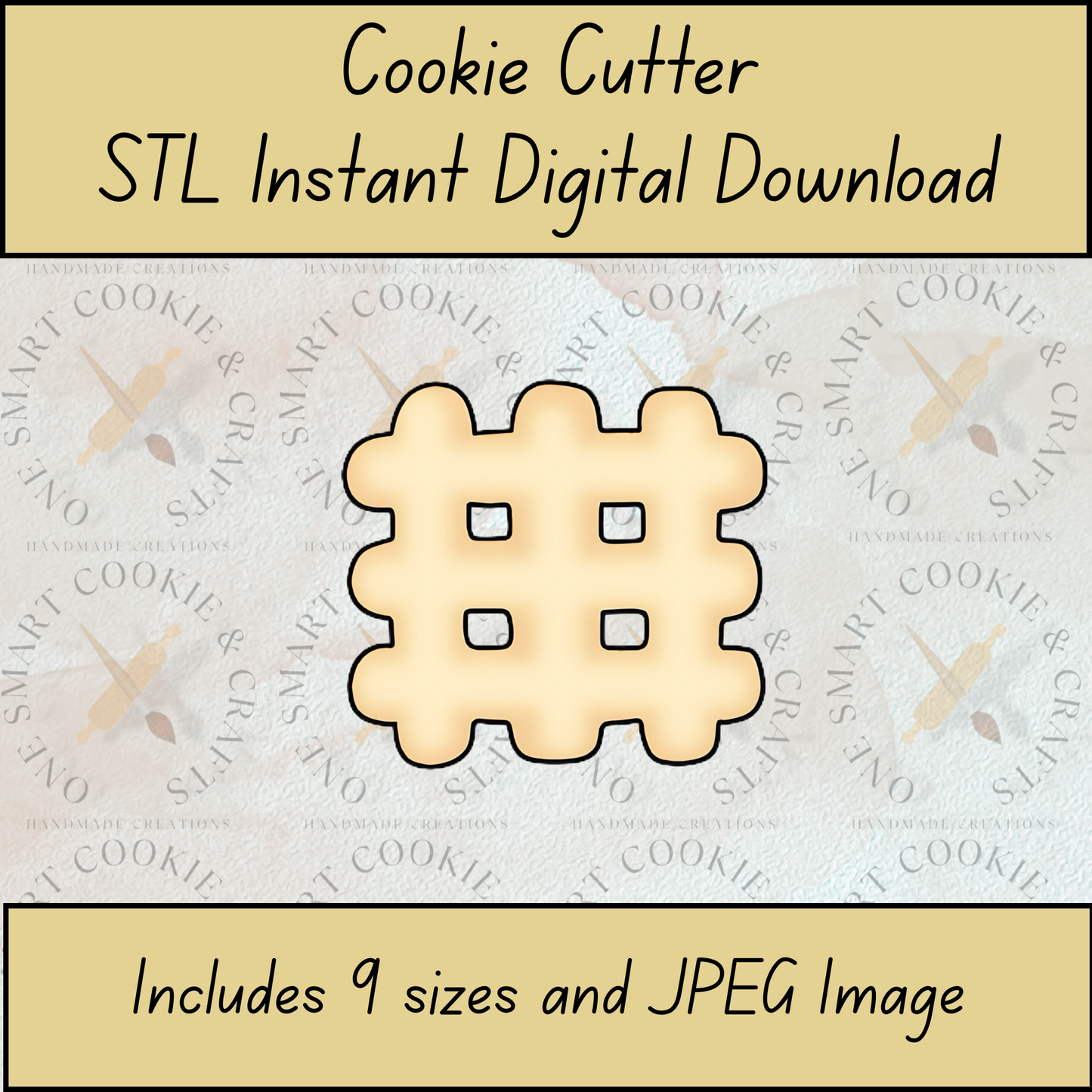 Cortador de galletas de comida rápida