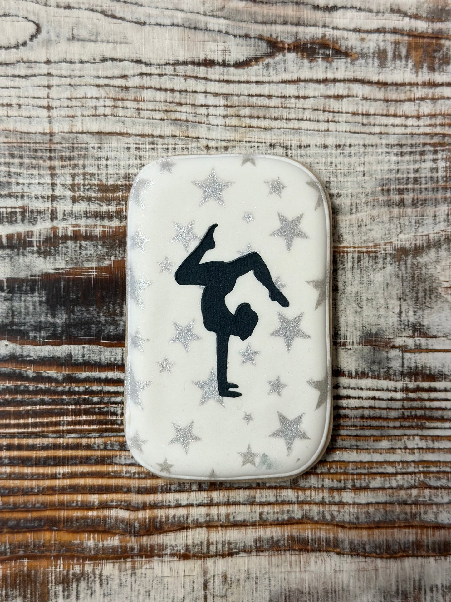 Plantilla de galleta de gimnasia
