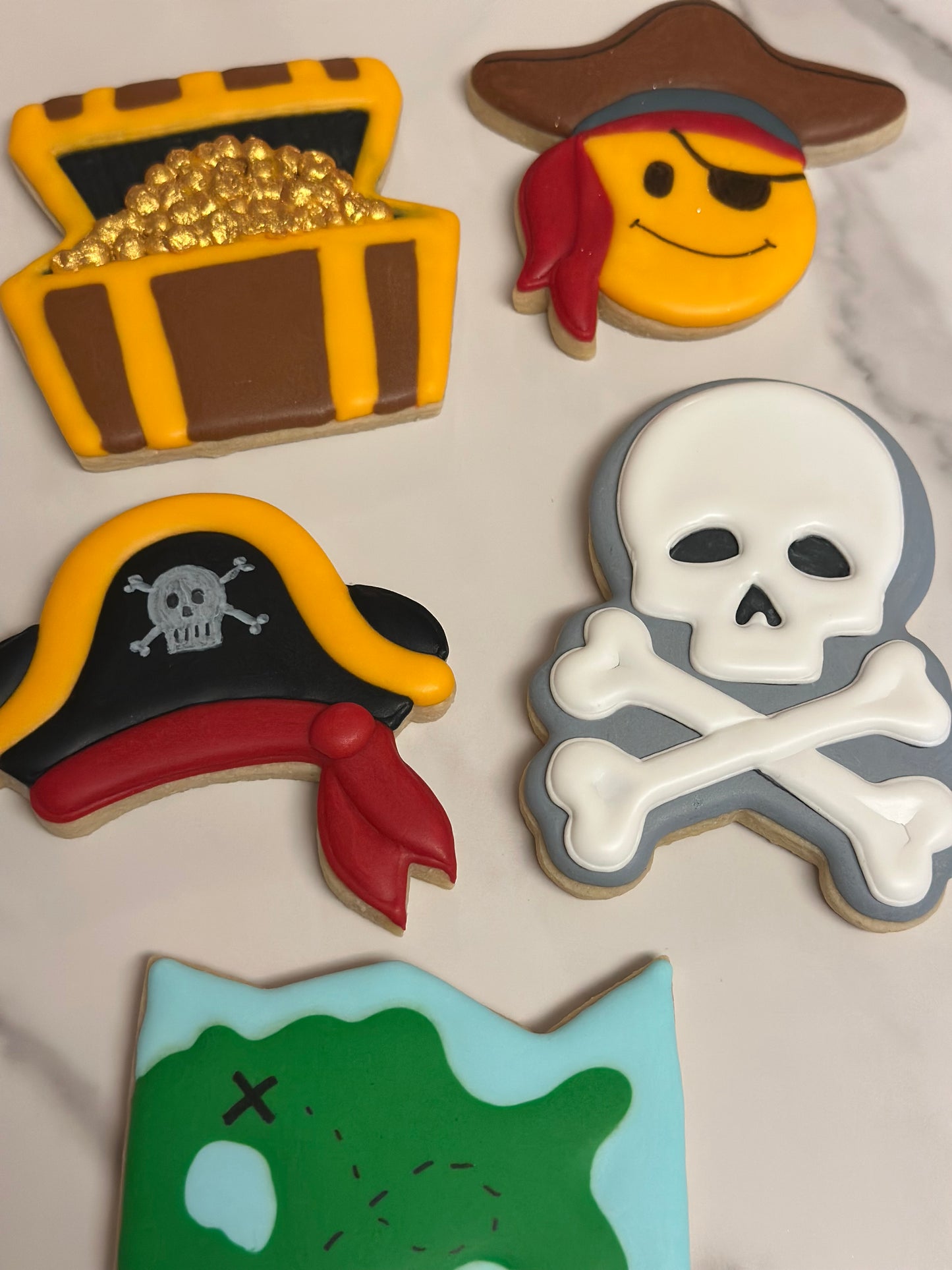 Skull and Bones Cookie Cutter STL File