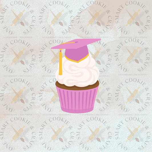 Graduation Cupcake Cookie Cutter