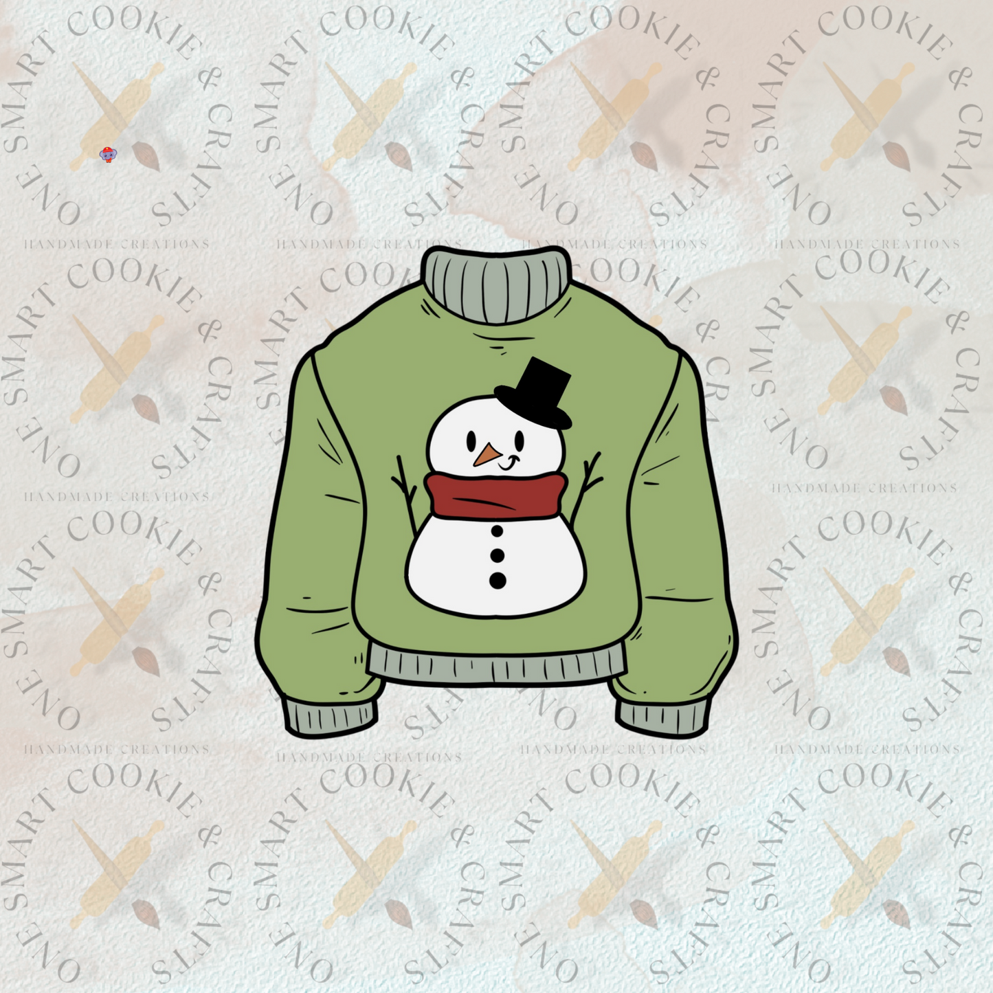 Cortador de galletas suéter