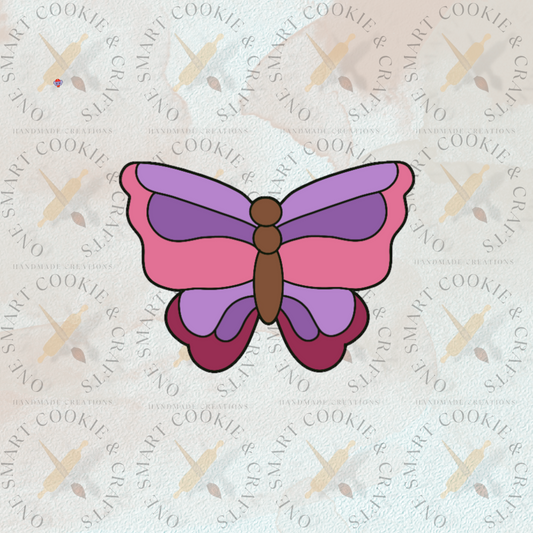 Cortador de galletas de mariposa