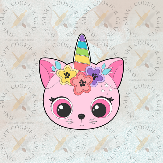 Unicorn Cat Cookie Cutter
