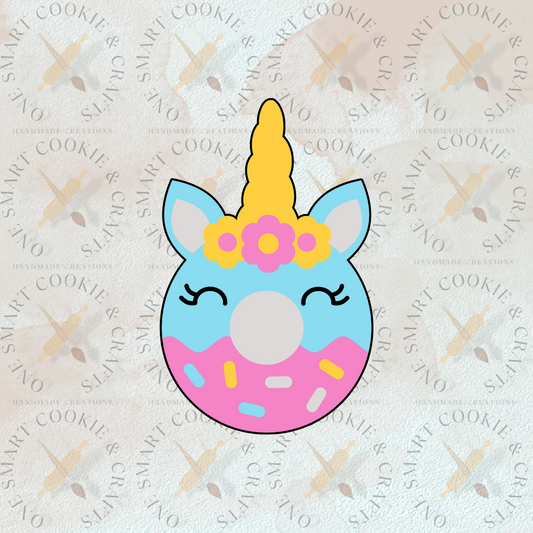 Unicorn Donut Cookie Cutter