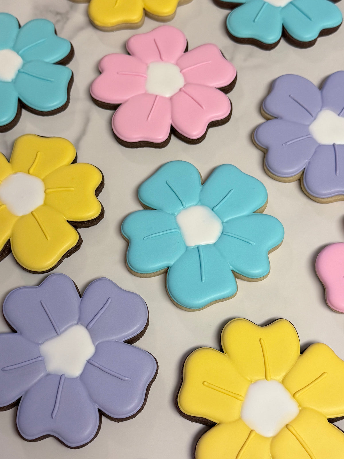 Cortador de galletas florales