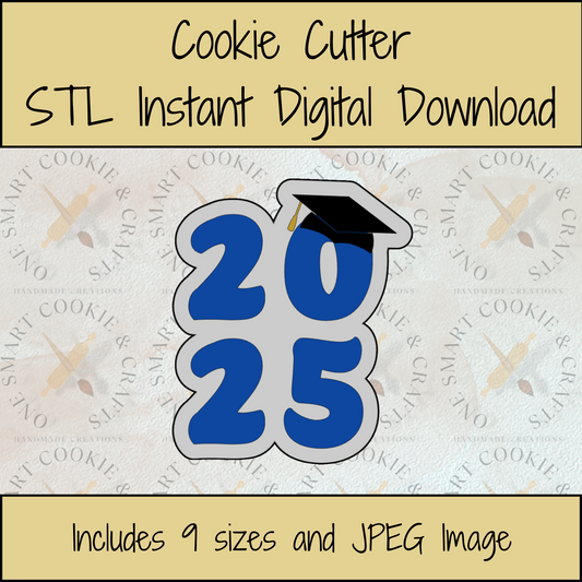 Graduation Cookie Cutter STL File