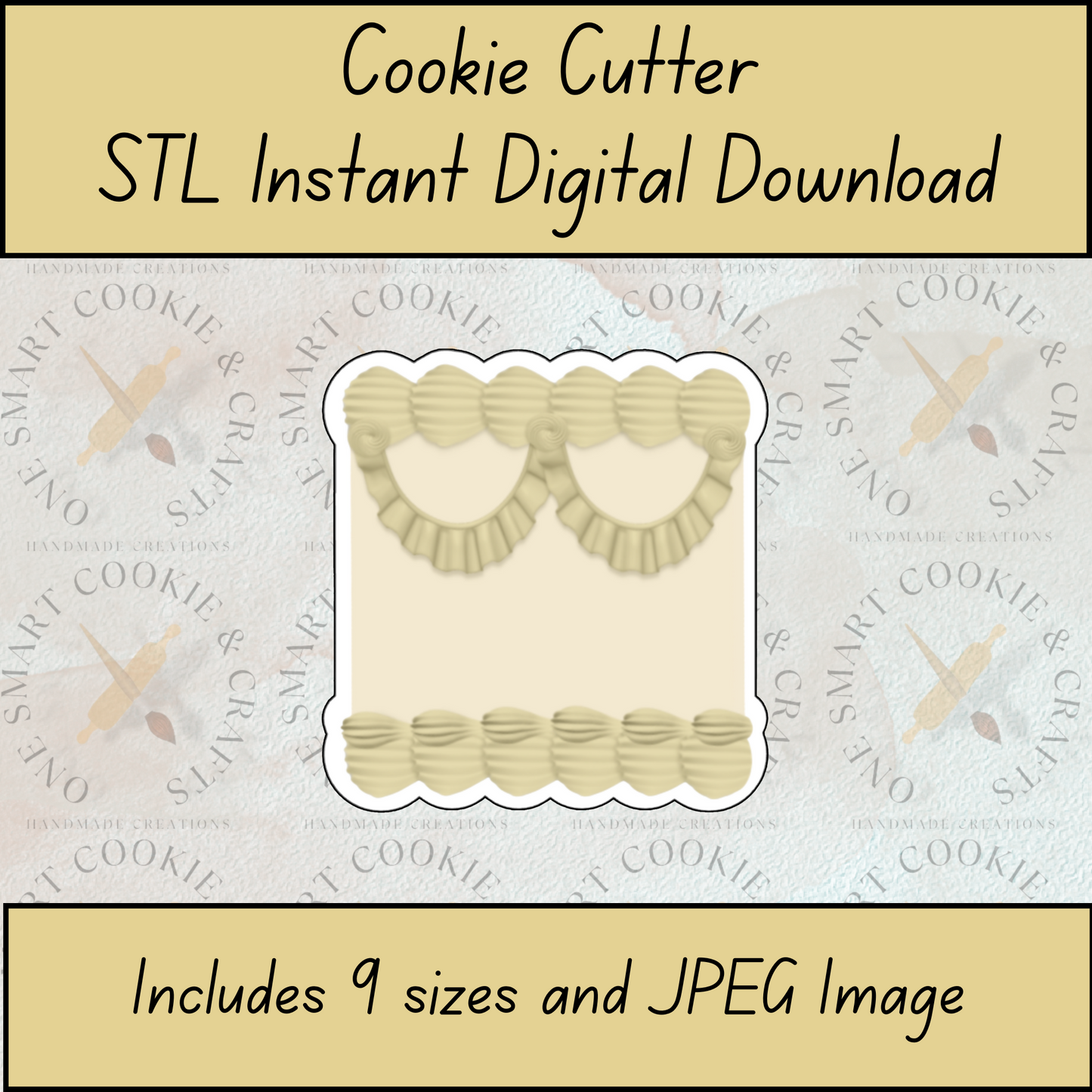 Cortador de galletas de pastel de niveles