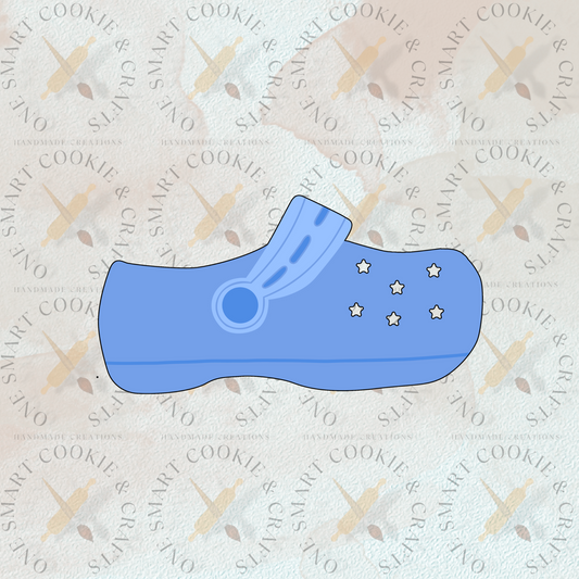 Croc Shoe Cookie Cutter
