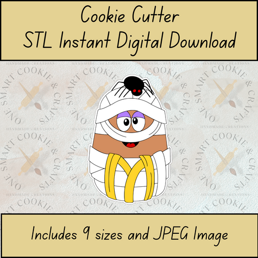 Mummy Cookie Cutter STL File